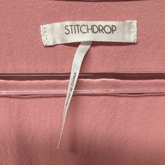 Stitchdrop Tempe Cotton Vintage Pink Tiered Maxi Dress - Picture 2 of 4